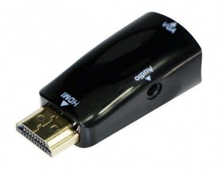 A-HDMI-VGA-07 ** Gembird HDMI to VGA adapter WITH AUDIO! (583)