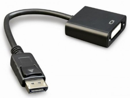 A-DPM-DVIF-002 Gembird DisplayPort to DVI adapter cable, black