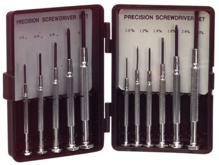 ASS-1101SUPER Screwdriver Set 6x Flat / 5x PH Precision