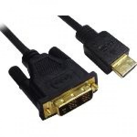 KABL HDMI A-M TO DVI 2M WIRETEK