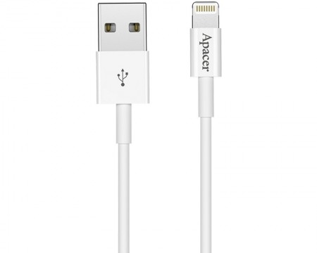 APACER Kabl Lightning - USB 2.0 Tip A DC210 beli