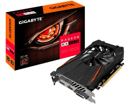 GIGABYTE AMD Radeon RX 560 GAMING 4GB 128bit GV-RX560OC-4GD rev.2.0