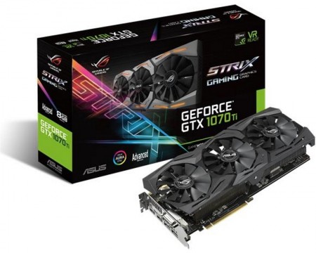 ASUS nVidia GeForce GTX 1070 Ti 8GB 256bit ROG-STRIX-GTX1070TI-A8G-GAMING