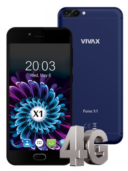 VIVAX SMART Point X1 blue telefon