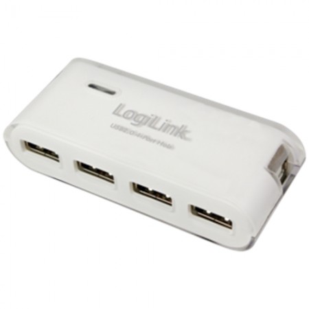 Logilink Adapter USB 2.0 na Hub 4-Port sa adapterom,bela