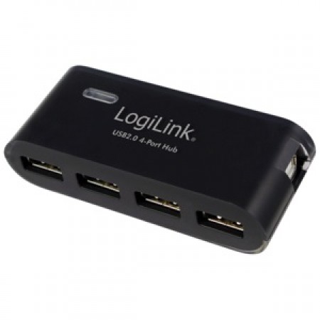 Logilink Adapter USB 2.0 na Hub 4-Port sa adapterom,crna