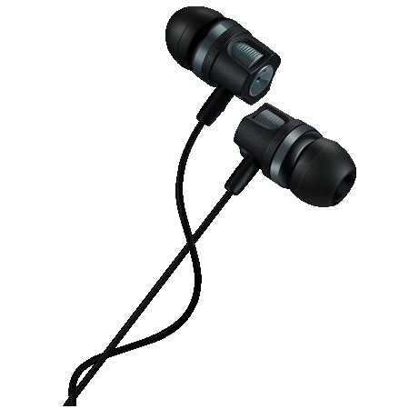 CANYON Stereo earphones with microphone, 1.2M, dark gray (CNE-CEP3DG)