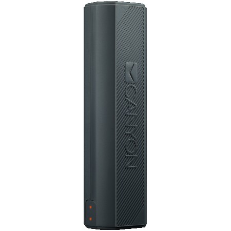 CANYON Power bank 2600mAh built-in Lithium-ion battery, output 5V1A, input 5V1A, Dark Gray (CNE-CPBF26DG)