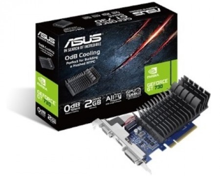 ASUS nVidia GeForce GT 730 2GB 64bit GT730-SL-2G-BRK-V2