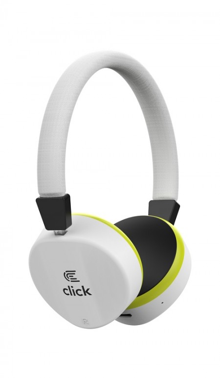 Click BH-L2-WH Slušalice bluetooth, sa mikrofonom, bele