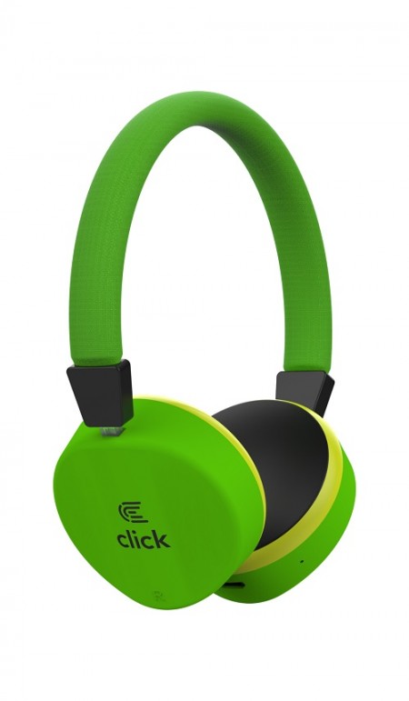Click BH-L2-GR Slušalice bluetooth, sa mikrofonom, zelene
