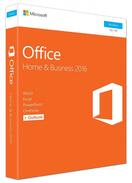 Microsoft Office Home and Business 2016 3264 English CEE Only DVD P2