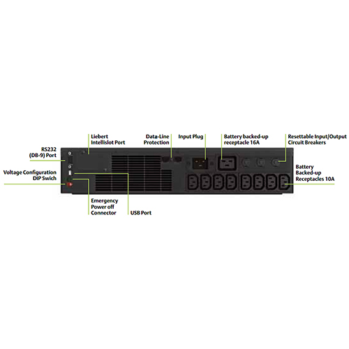 UPS Emerson 3000VA/2700W PS3000RT3