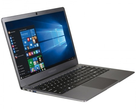 MEDIACOM SmartBook Edge SB143 14 FHD Intel Celeron N3450 4GB 32GB eMMC 128GB SSD Windows 10 Home 64bit srebrni