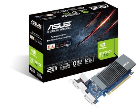 ASUS nVidia GeForce GT 710 2GB 64bit 710-2GD5-SL