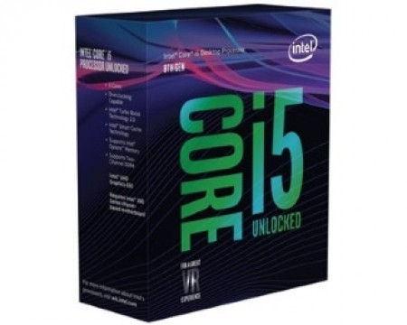 INTEL Core i5-8600K 6-Core 3.6GHz (4.3GHz) Box
