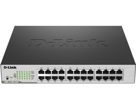 D-LINK DGS-1100-24P 24port EasySmart switch