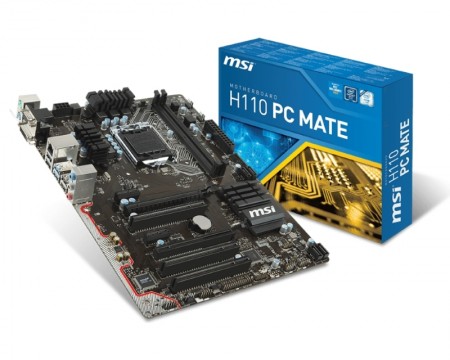 1151 MSI H110M PC MATE
