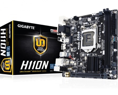 1151 GIGABYTE GA-H110N 