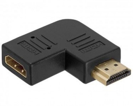 Adapter E-green HDMI (M) - HDMI (F) crni