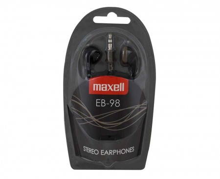 Maxell EB-98 Black Ear Bud slusalice