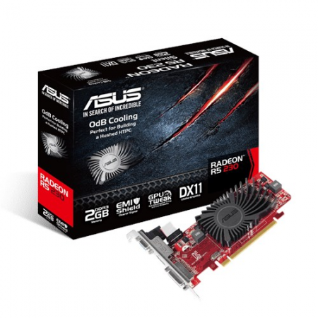 ASUS AMD Radeon R5 230 2GB 64bit (R5230-SL-2GD3-L)