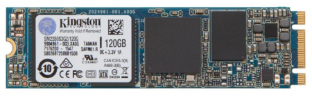 KINGSTON 120GB M.2 G2 SATA III SM2280S3G2120G SSD
