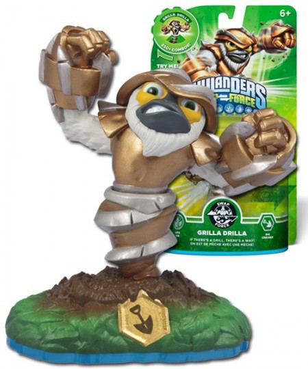 Skylanders SWAP Force Shapeshifter Grilla Drilla