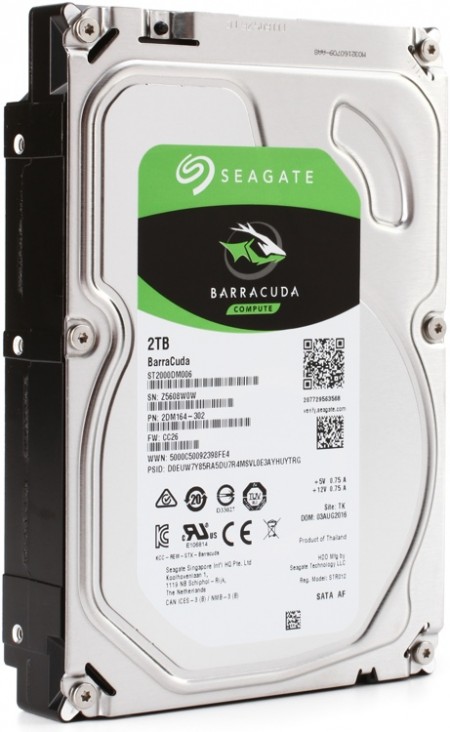 SEAGATE 2TB 3.5 SSHD SATA III MLC 8GB 64MB 7.200rpm ST2000DX002