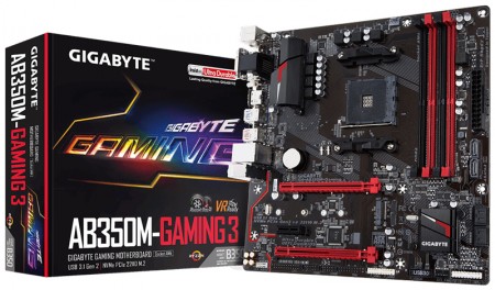 AM4 GIGABYTE GA-AB350M-Gaming 3 rev.1.0