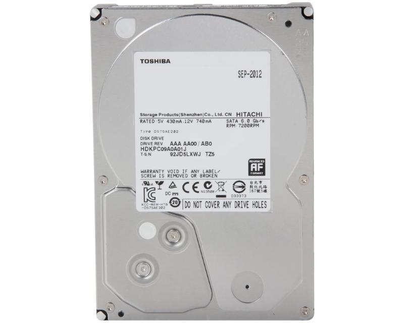 TOSHIBA 3TB 3.5 SATA III 64MB 7.200rpm DT01ACA300 