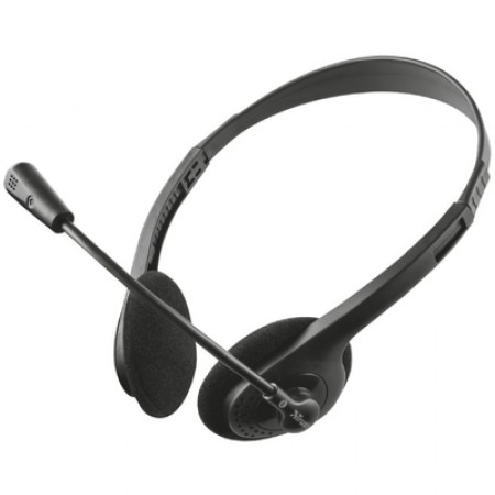 Trust Ziva Chat Headset crni