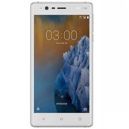 Nokia 3 DS Silver white Dual Sim