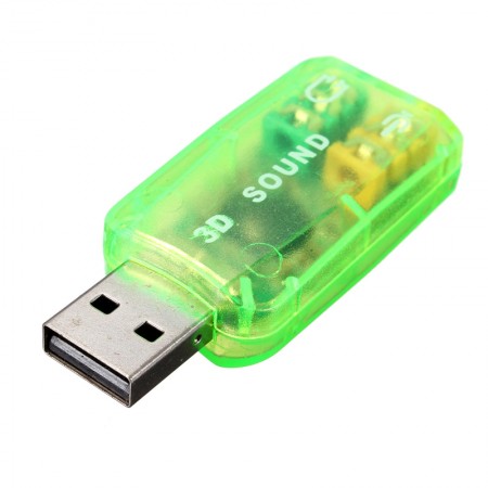 E-Green Sound blaster USB virtual 7.1