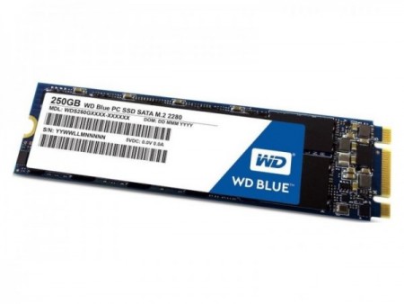 WD 250GB M.2 SATA III WDS250G2B0B Blue