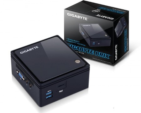GIGABYTE GB-BACE-3000 BRIX Mini PC Intel Dual Core N3000 1.04GHz (2.08GHz) bulk