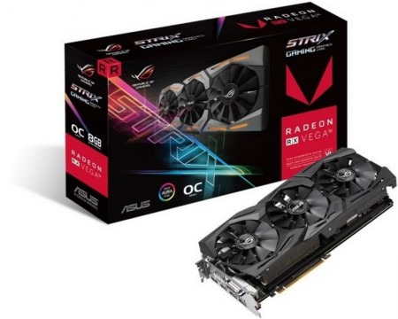 ASUS AMD Radeon RX VEGA 8GB 2048bit ROG-STRIX-RXVEGA56-O8G-GAMING