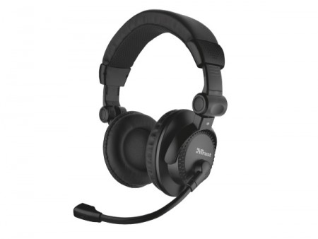 Trust Como headset crni