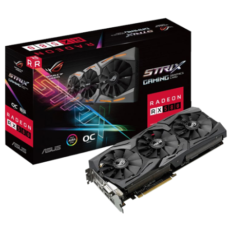 ASUS AMD Radeon RX 580 8GB 256bit STRIX-RX580-O8G-GAMING