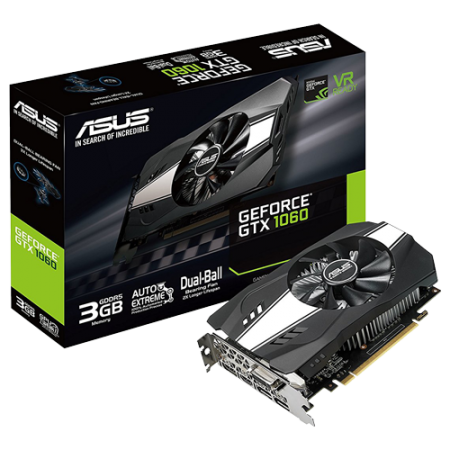 ASUS nVidia GeForce GTX 1060 3GB 192bit PH-GTX1060-3G