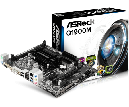 1170 ASRock Intel Q1900M MBO+CPU