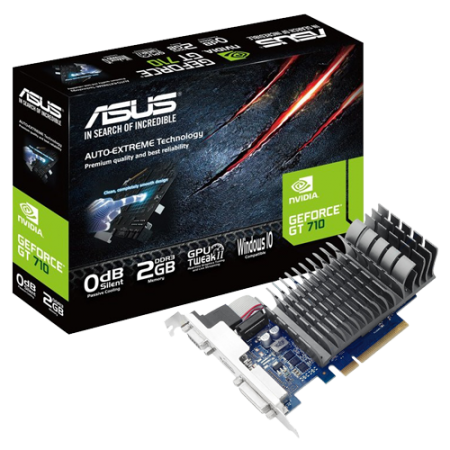 ASUS nVidia GeForce GT 710 2GB 64bit 710-2-SL