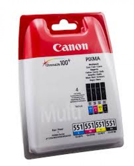 Canon Ink Tank CLI-551B za MG5450/5650/6350/6450/6650/7150/7550, iP7250/8750, iX6850