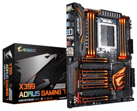 AM4 GIGABYTE X399 AORUS Gaming 7 rev.1.0