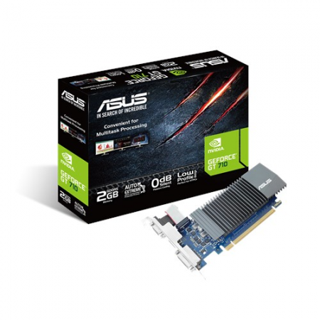 ASUS nVidia GeForce GT 710 2GB 64bit GT710-SL-2GD5-BRK