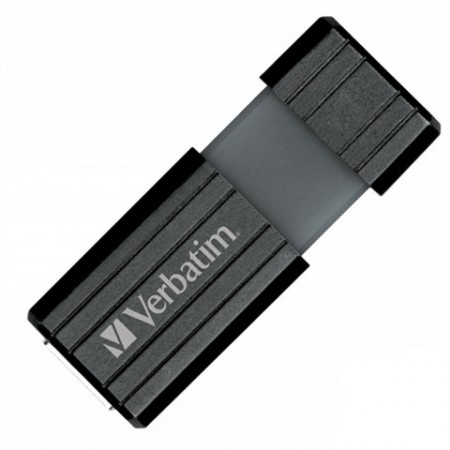 VERBATIM USB FLASH MEMORIJE 128GB DRIVE 3.0 PINSTRIPE BLACK 49319 (UFV49319/Z)