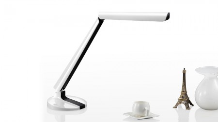 Bright Star LED Desk Lamp Silver 300lm (High BrightTouchDimmingUSBAdapter)