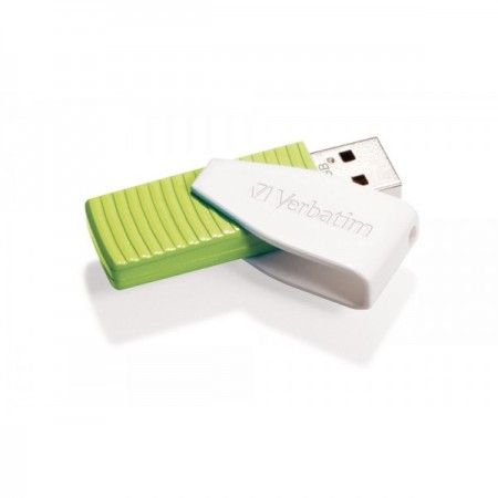 VERBATIM USB FLASH MEMORIJE 32GB/2.0/GREEN SWIVEL (UFV49815)