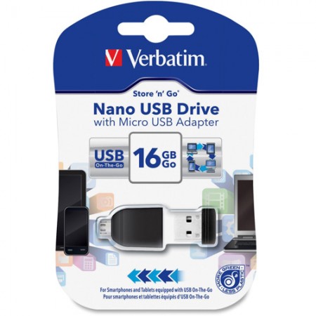 MEDIARANGE GERMANY USB FLASH MEMORIJE 16GB/2.0/SA MICRO (OTG) ADAPT. MR931 (UFMR931)