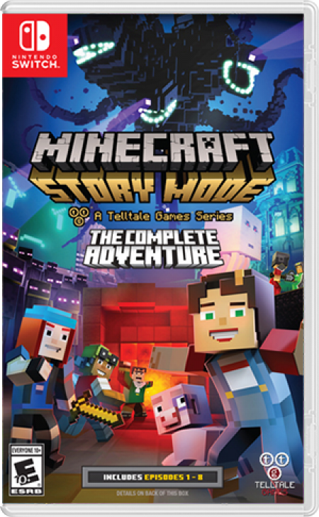 Telltale Games Switch Minecraft Story Mode: The Complete Adventure